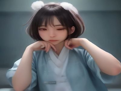 温暖粉色系插画风格的网络词汇科普场景，一位年轻女性在明亮书桌前查阅草妈妈相关内容，背景有玫红色花卉装饰，氛围亲切自然